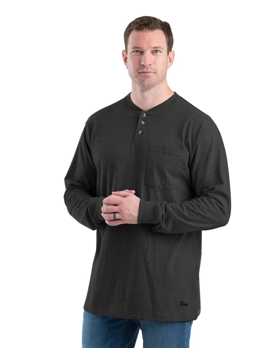 Heavyweight Long Sleeve Henley