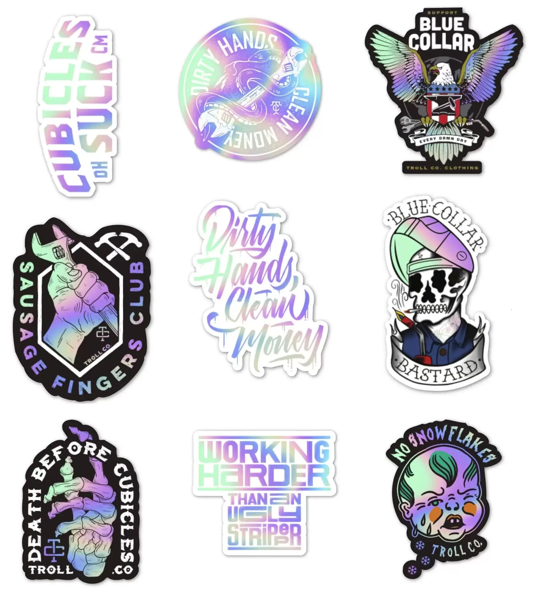 Holo Sticker Pack (Jumbo)