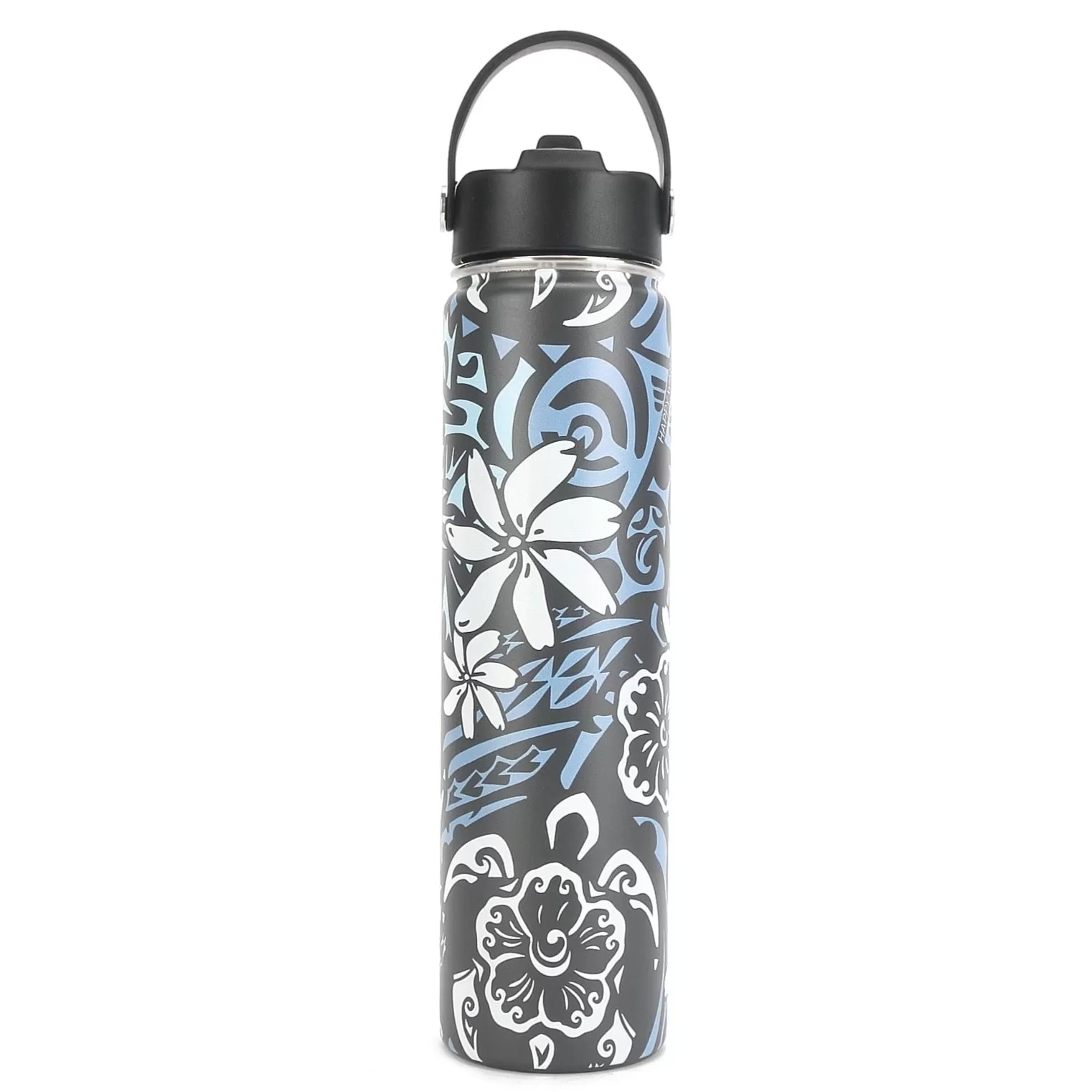 Insulated Water Bottle 24oz Honu Grey