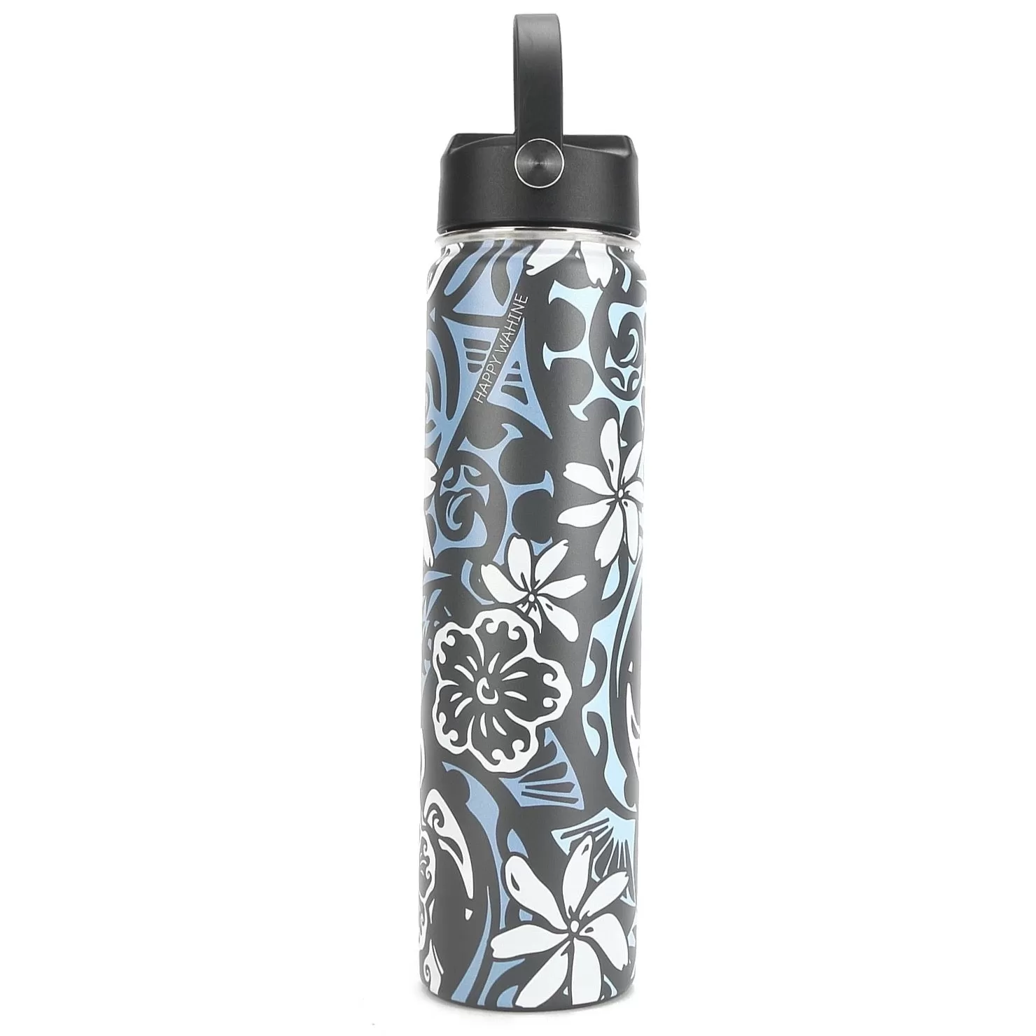 Insulated Water Bottle 24oz Honu Grey