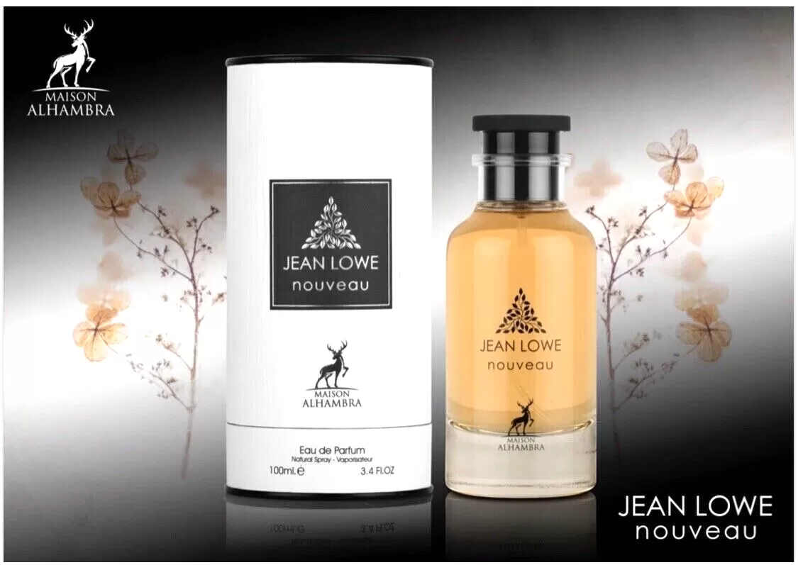 Jean Lowe Nouveau 3.4 oz 100 ml EDP  By Maison Alhambra Amazing Niche Perfume