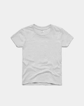 Kids Essential Ash Grey T-Shirt