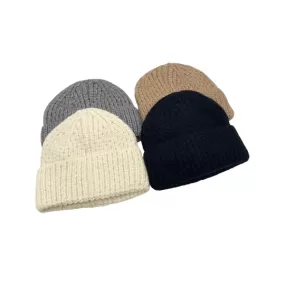 Knitted Unisex Double Lined Hat/Beanie