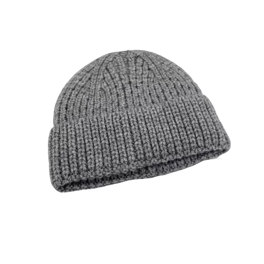 Knitted Unisex Double Lined Hat/Beanie