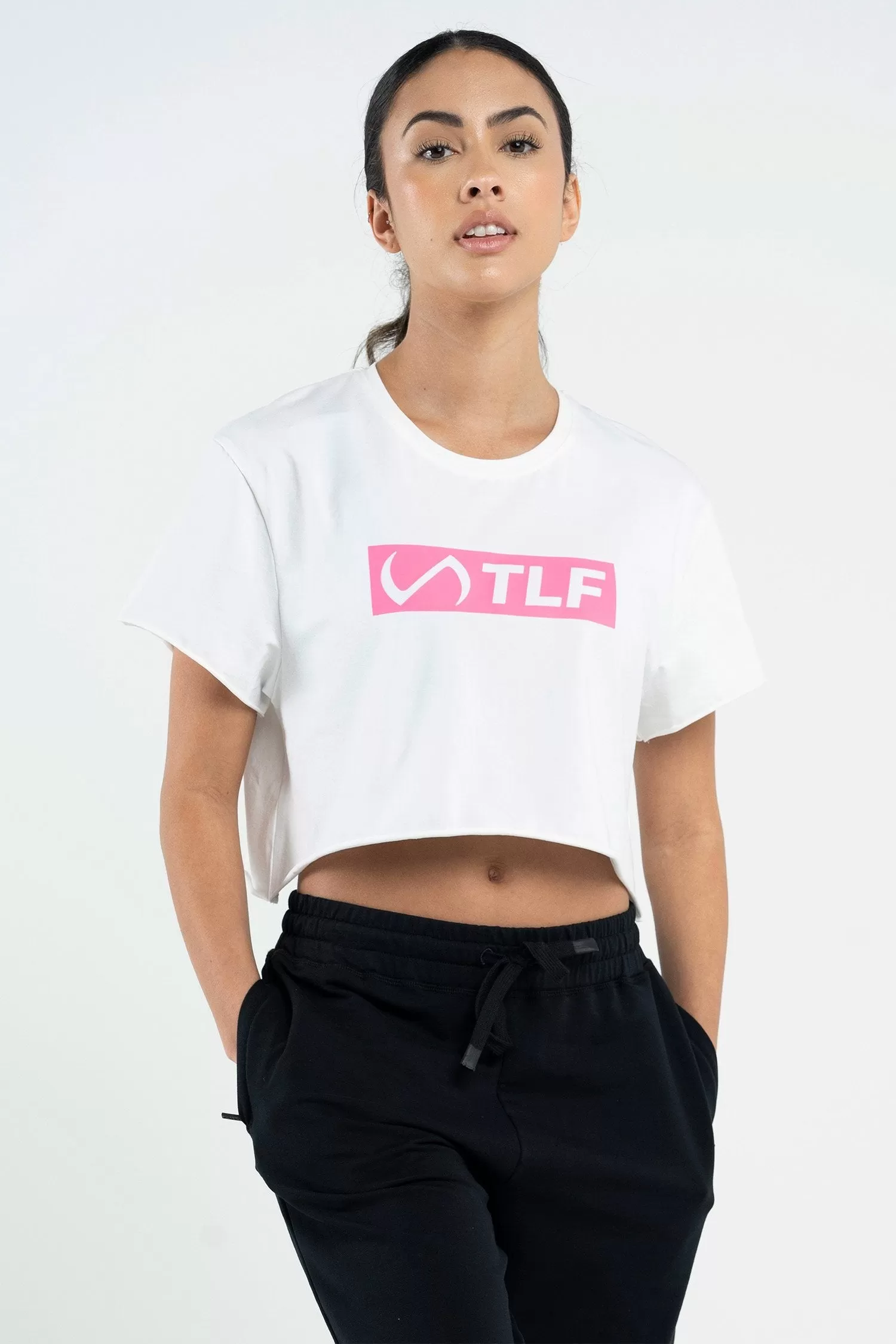 Knockout Oversized Gym Crop Tee