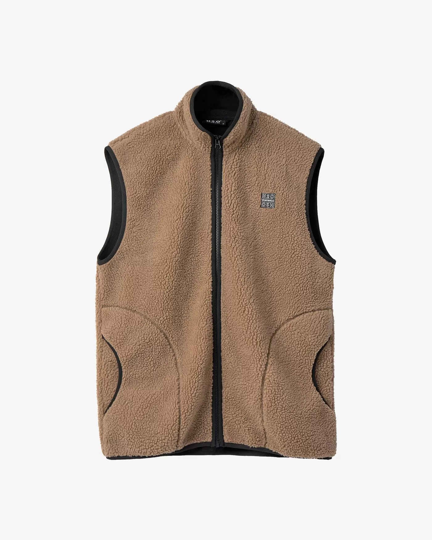 Langli Pile Waist Coat - Oak