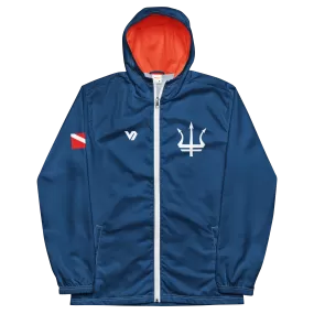 Leros Diving Academy Blue Men’s windbreaker