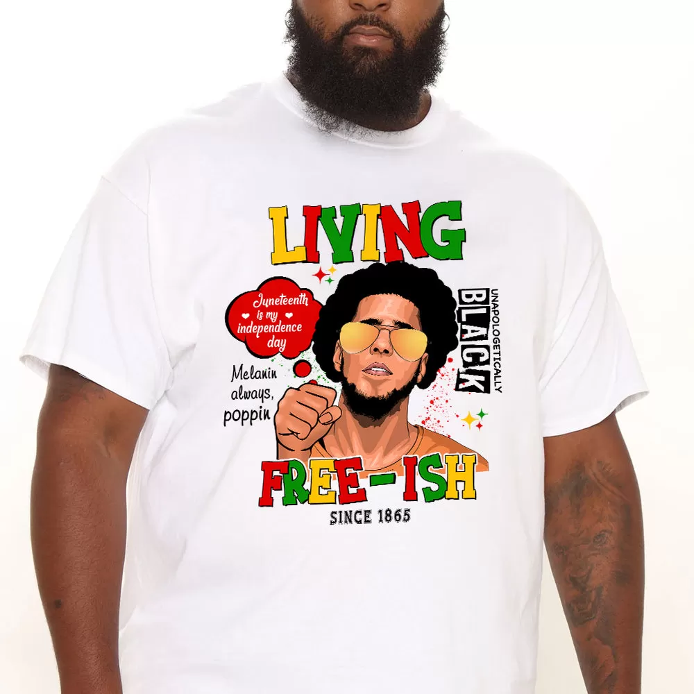 Living Freeish Afro Guy TShirt