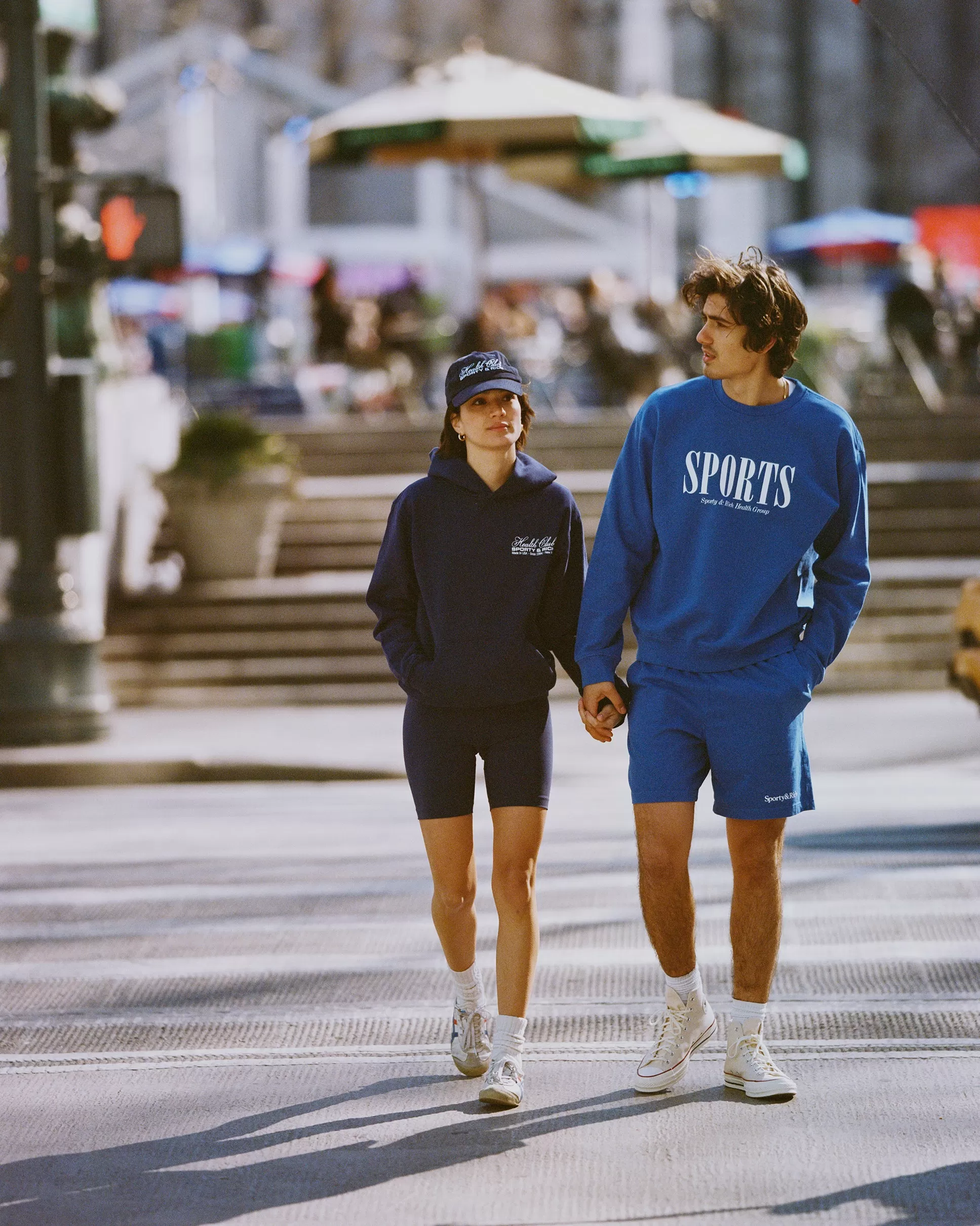 Made In USA Hoodie - Navy/White