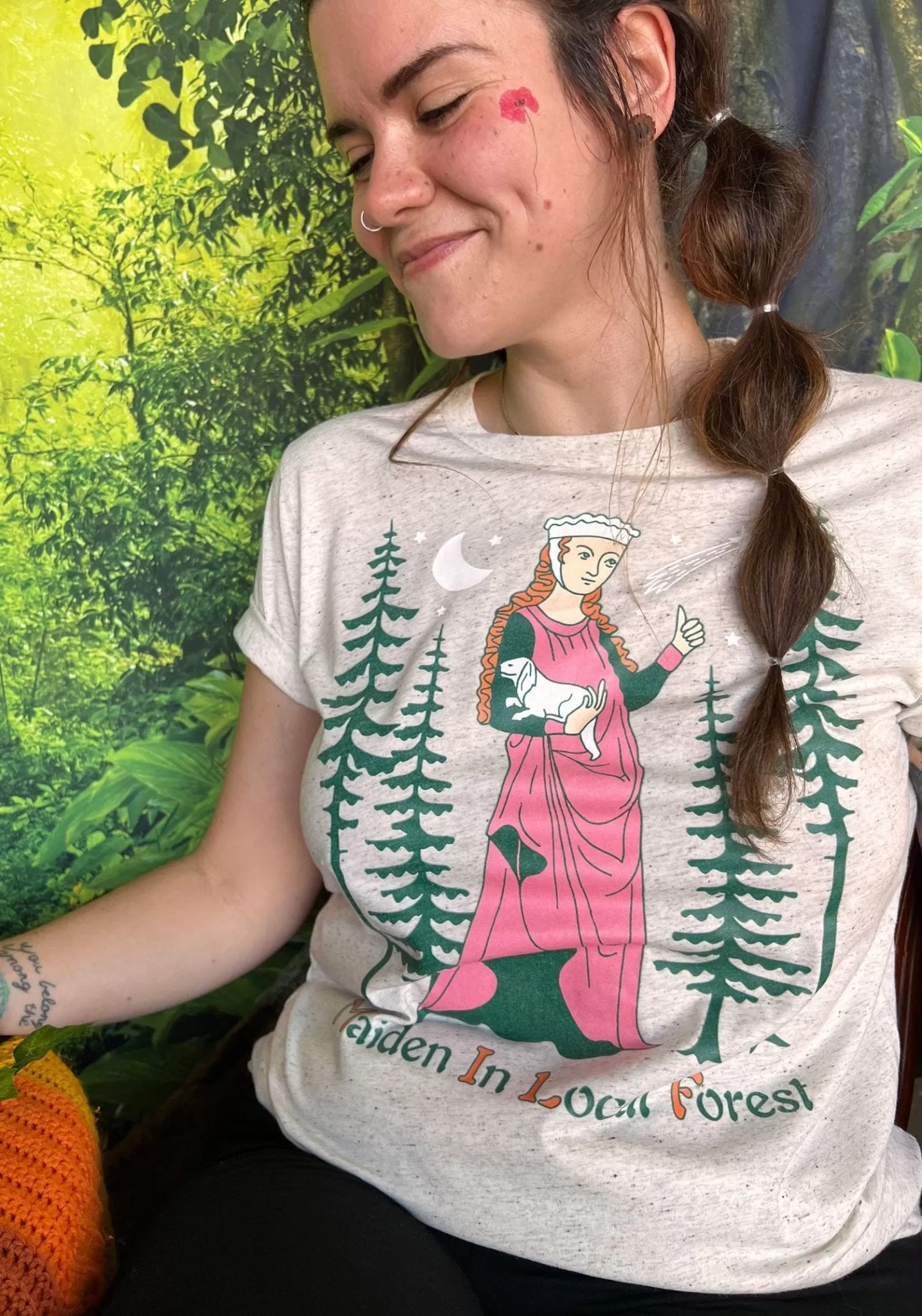 Maiden In Local Forest MILF Tee