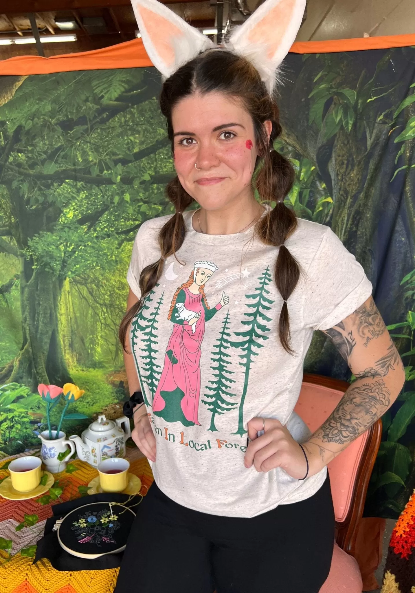 Maiden In Local Forest MILF Tee