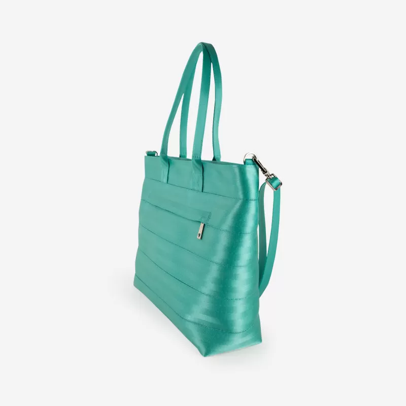 Medium Streamline Tote / Turquoise