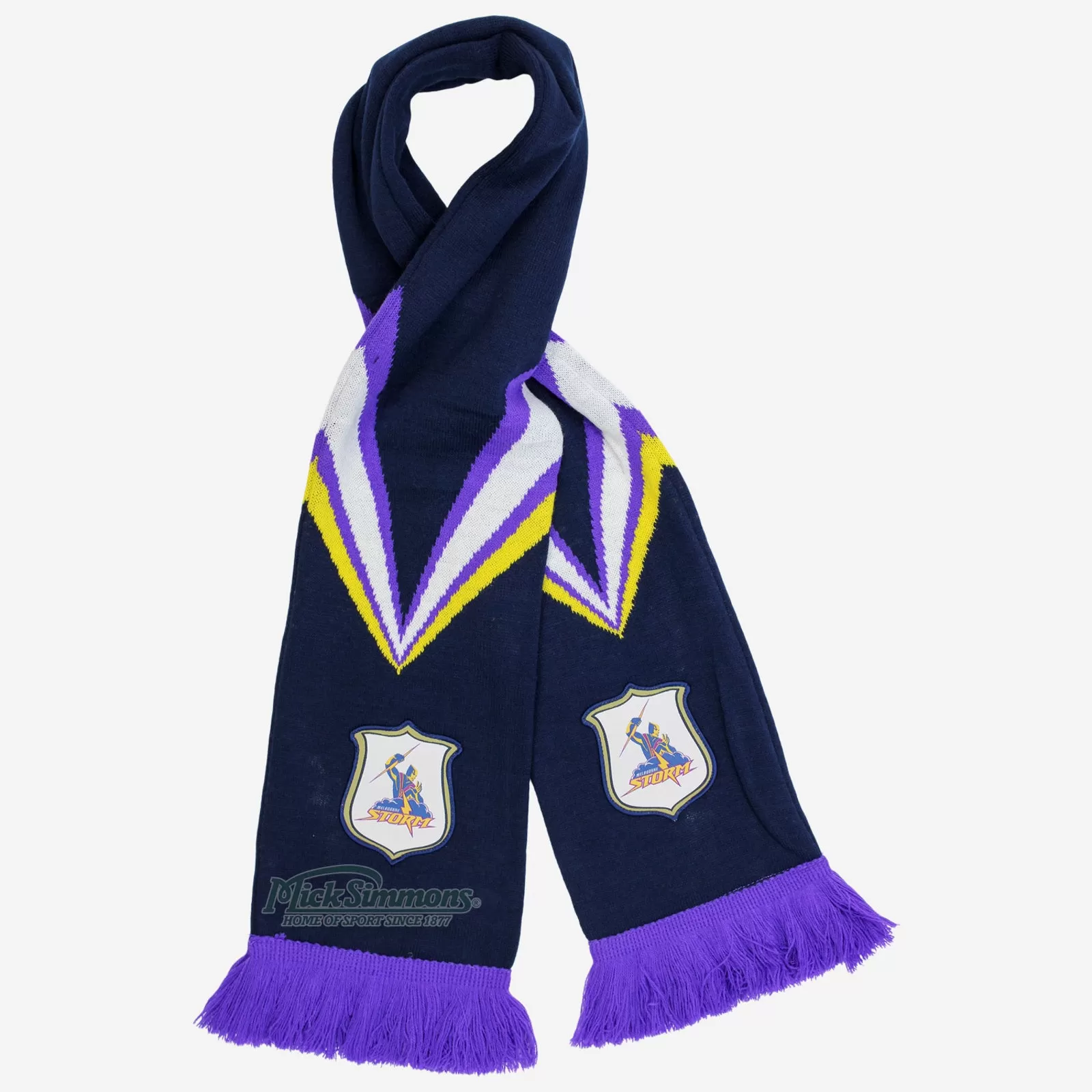 Melbourne Storm NRL Heritage Retro Bar Scarf Rugby League