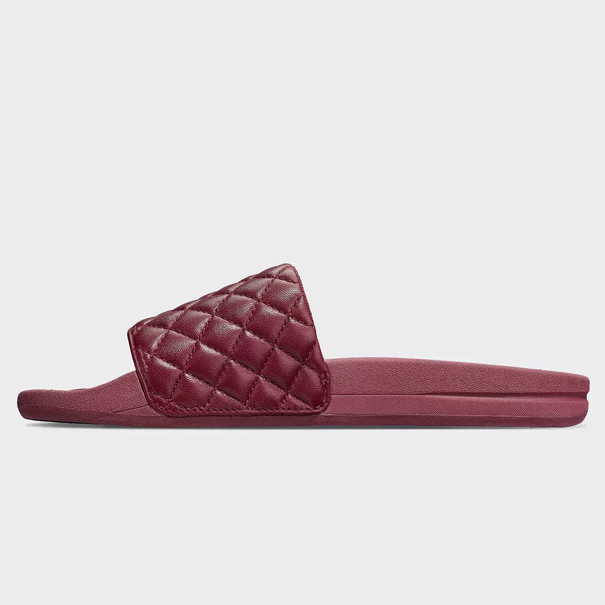 Men's Lusso Slide Burgundy