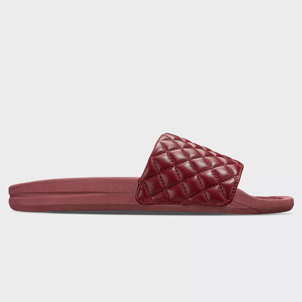 Men's Lusso Slide Burgundy