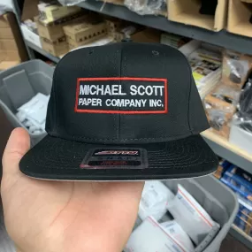 Michael Scott Paper Co. - Premium Snapback Hat Black