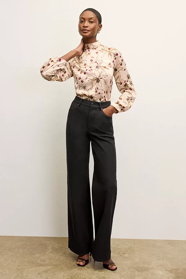 Milo Wide-Leg Jean - Eco Better Than Denim :: Black