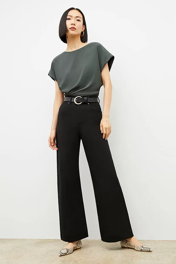 Milo Wide-Leg Jean - Eco Better Than Denim :: Black