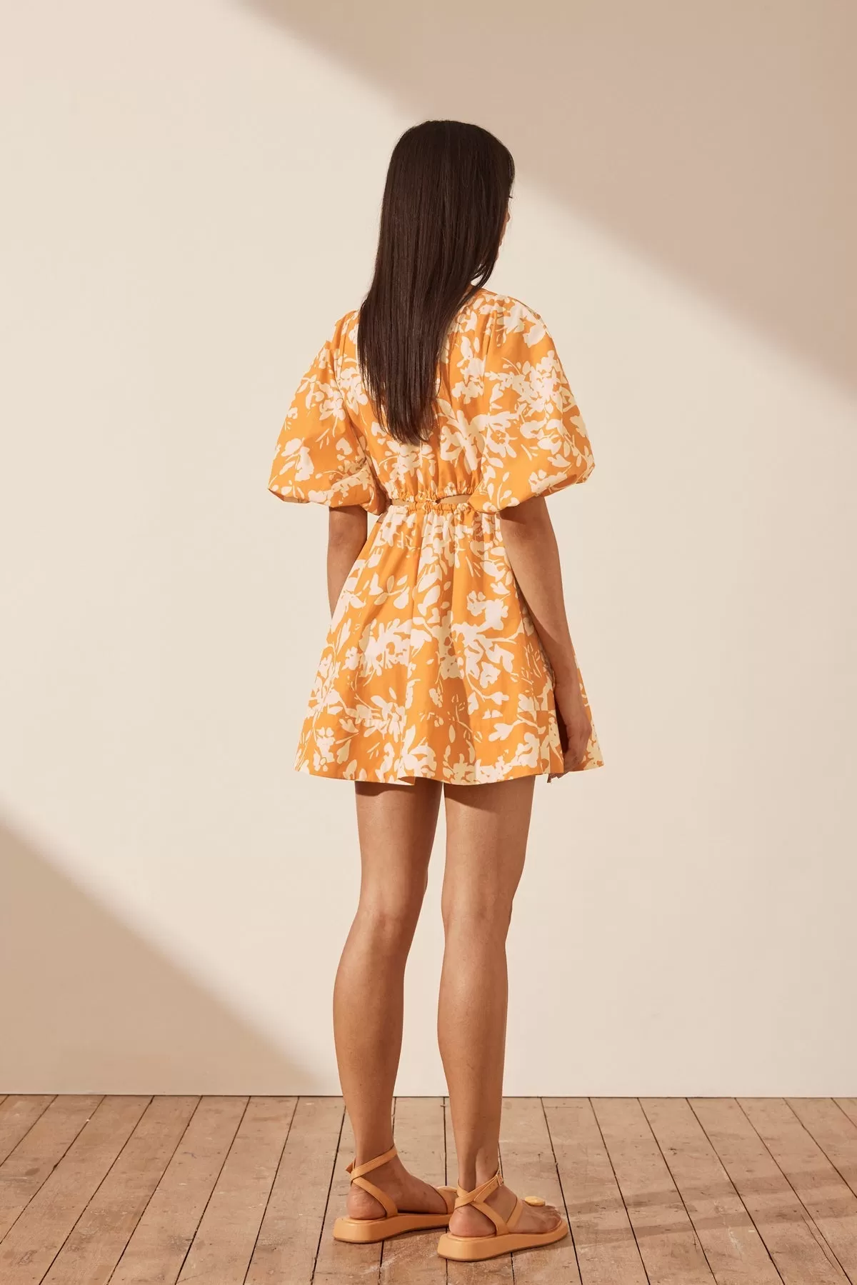 MIRELLA DRAWSTRING MINI DRESS