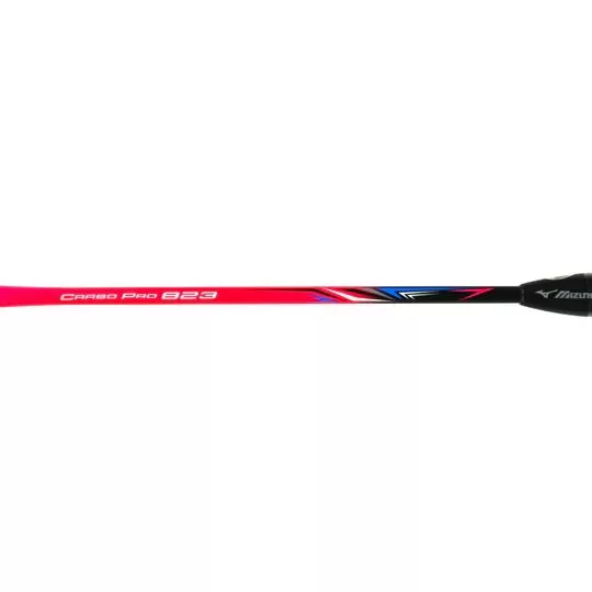 Mizuno Carbo Pro 823 Badminton Racket (Unstrung) - Neon Pink/Black Cyan