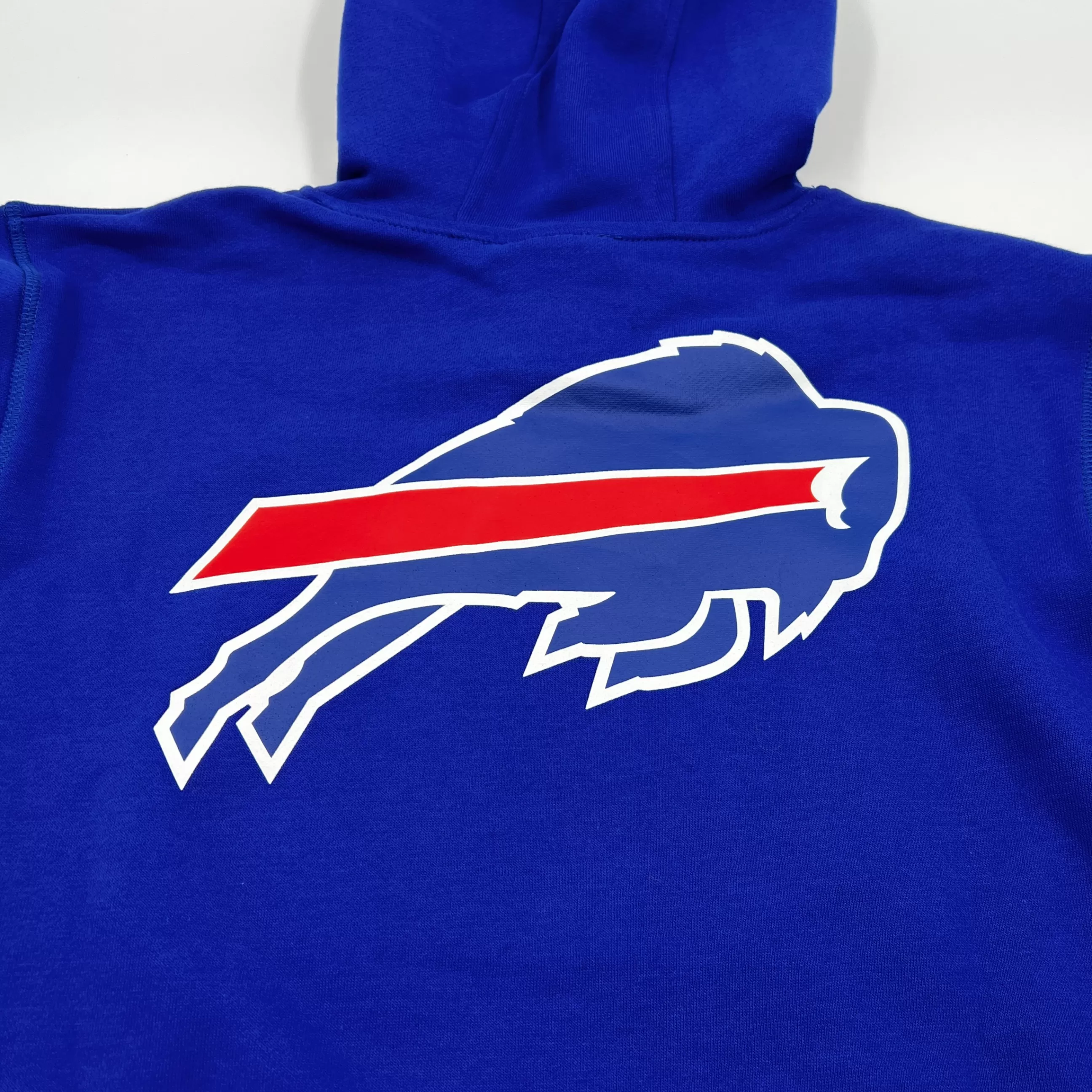 New Era Buffalo Bills Patch With Primary Logo Royal Hoodie