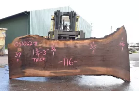 Oregon Black Walnut Slab 051022-08