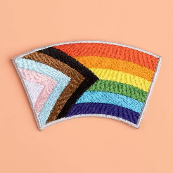 Progress Pride Flag Patch