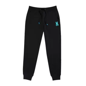 Psycho Bunny Bennett Sweat Pants in Black