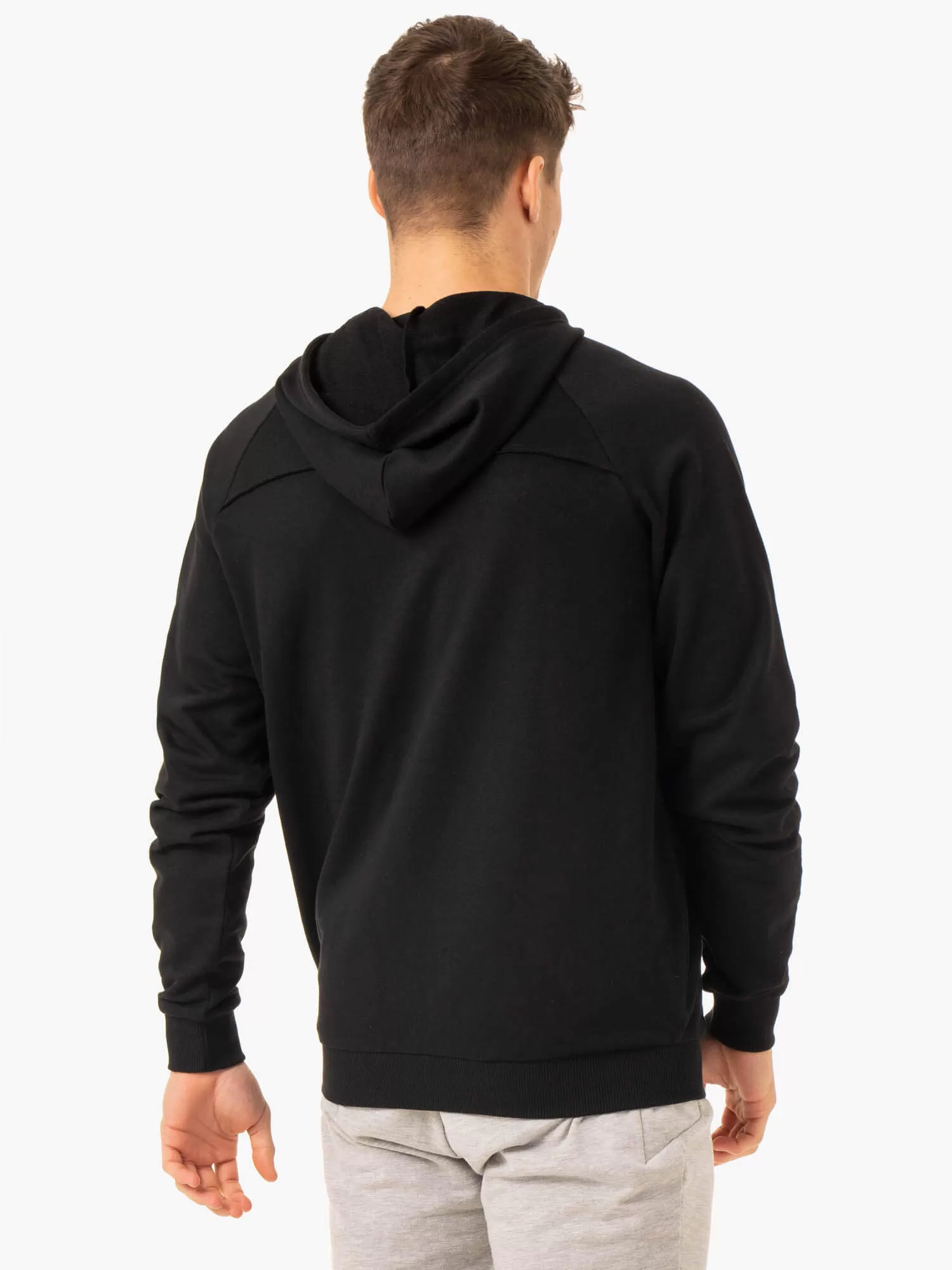 Pursuit Zip Up Hoodie - Black