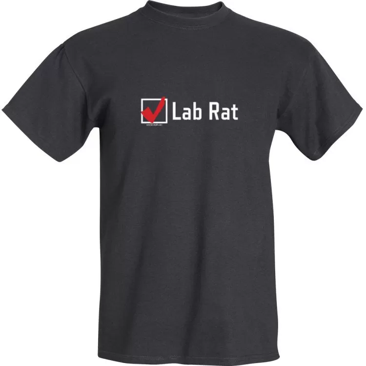 "Check Box Lab Rat!" - Men's T-Shirt