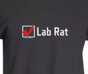 "Check Box Lab Rat!" - Men's T-Shirt