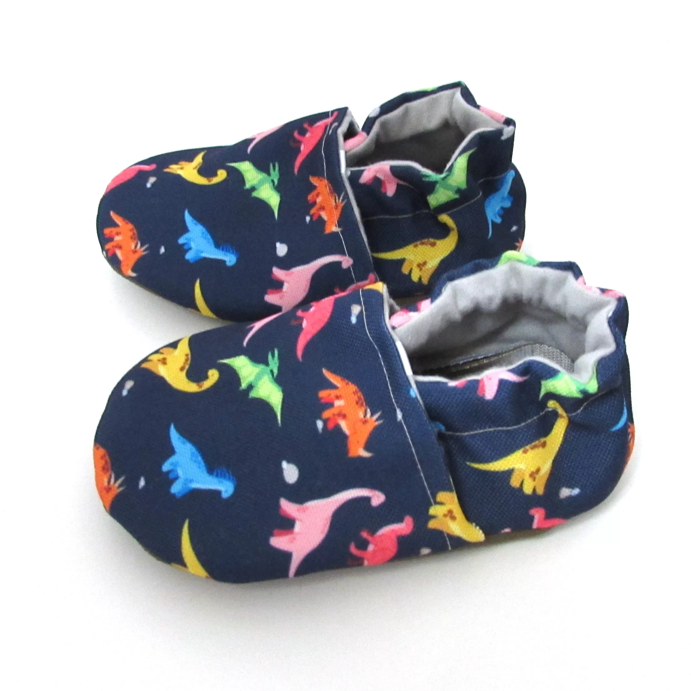 Rainbow Dino Baby Shoes