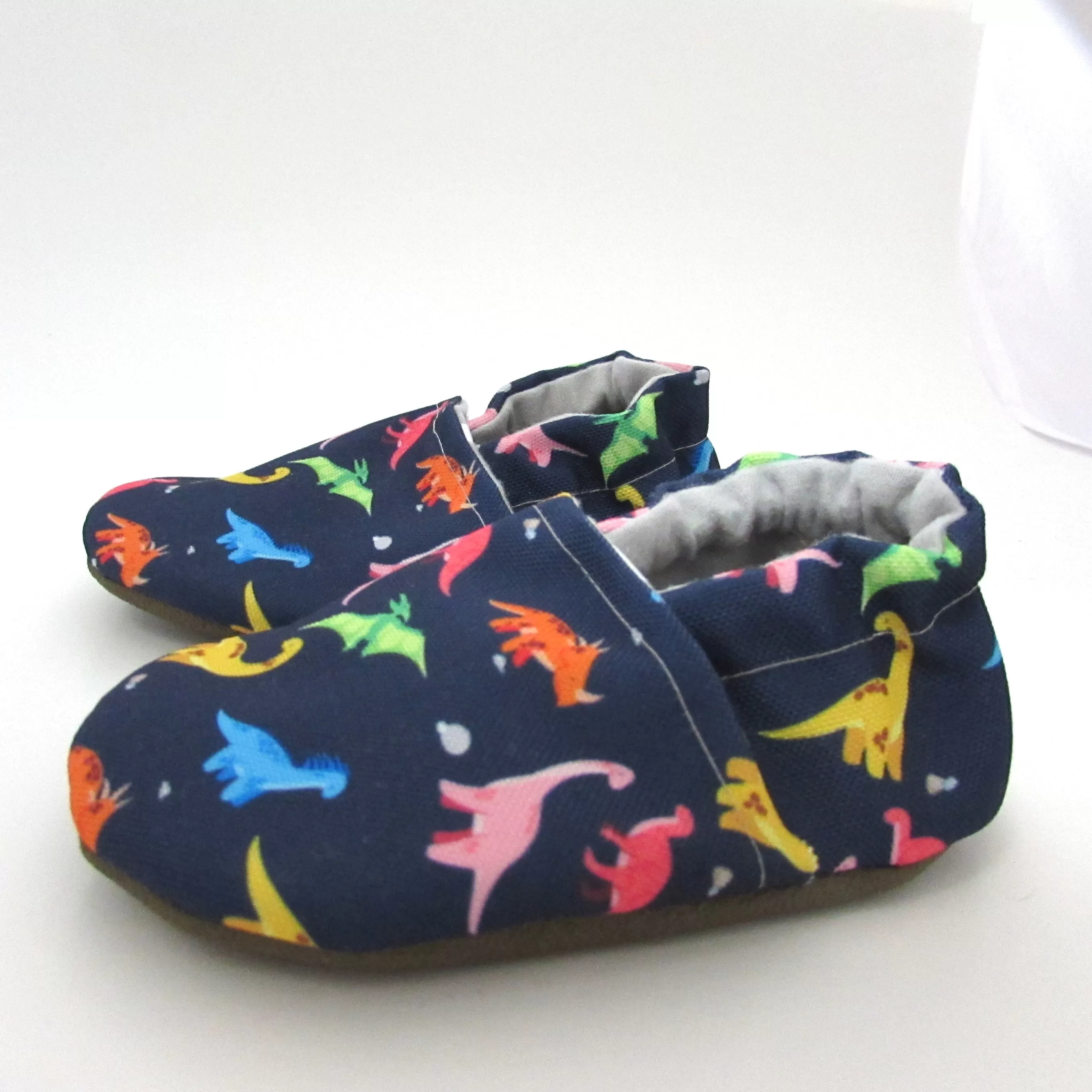 Rainbow Dino Baby Shoes