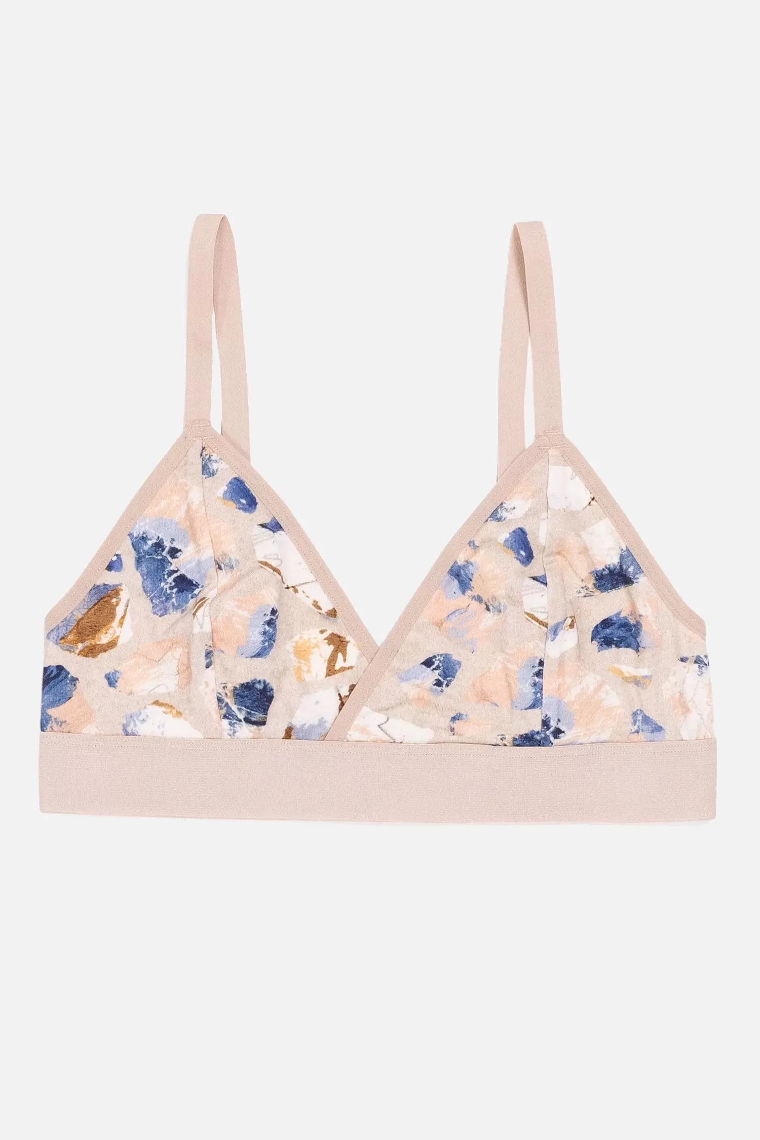 Richer Poorer Classic Bralette / Terrazzo