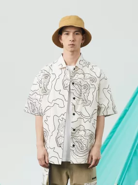 SALE🔥Nobaday Mountain Contour Line Shirt