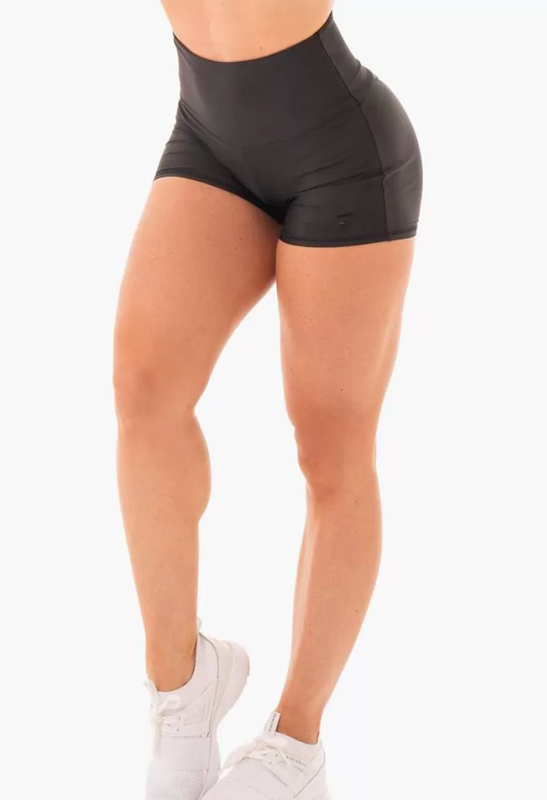 Scrunch Bum Shorts Classic ( Black)