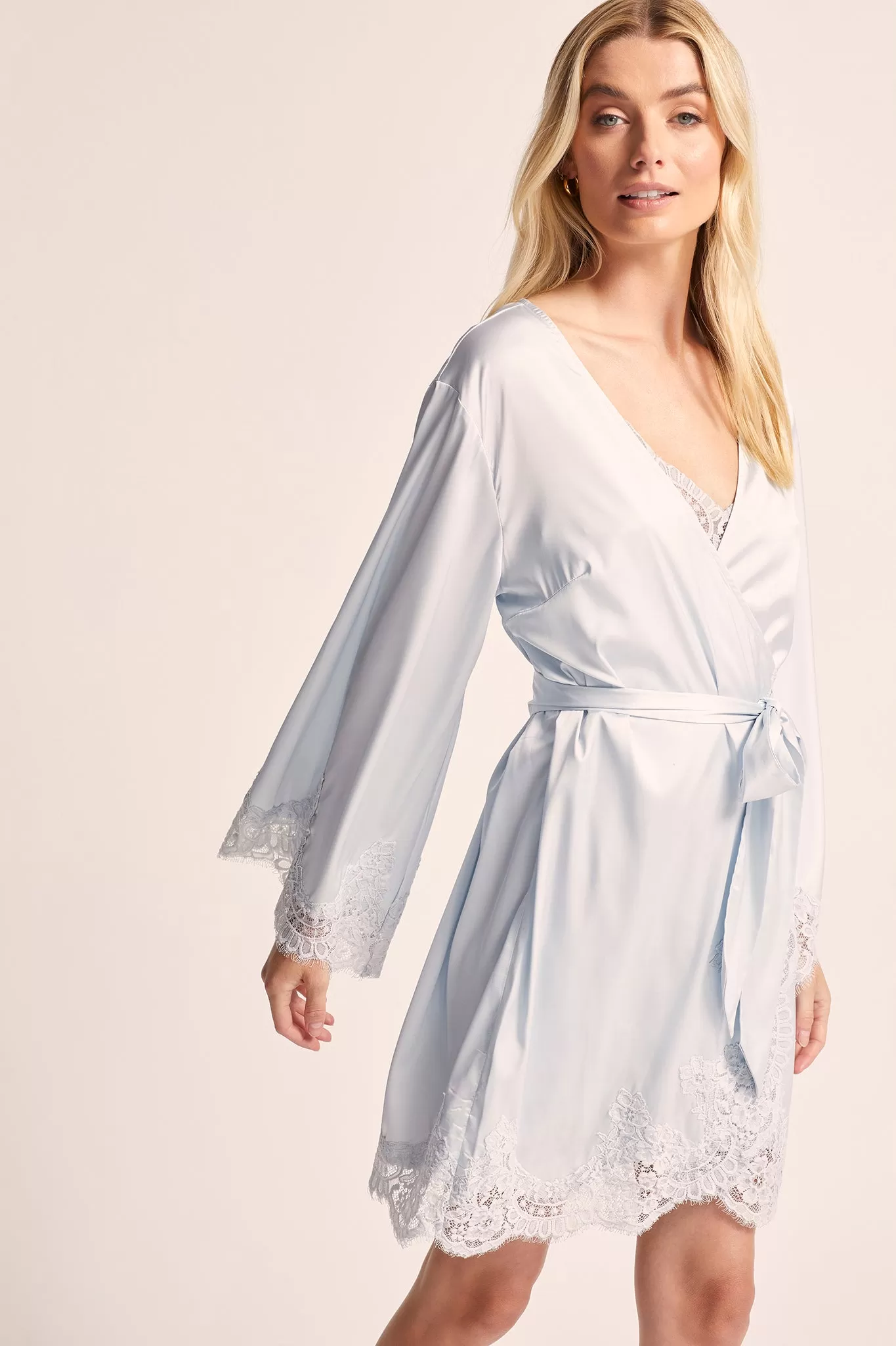 Sian Robe - Eggshell Blue