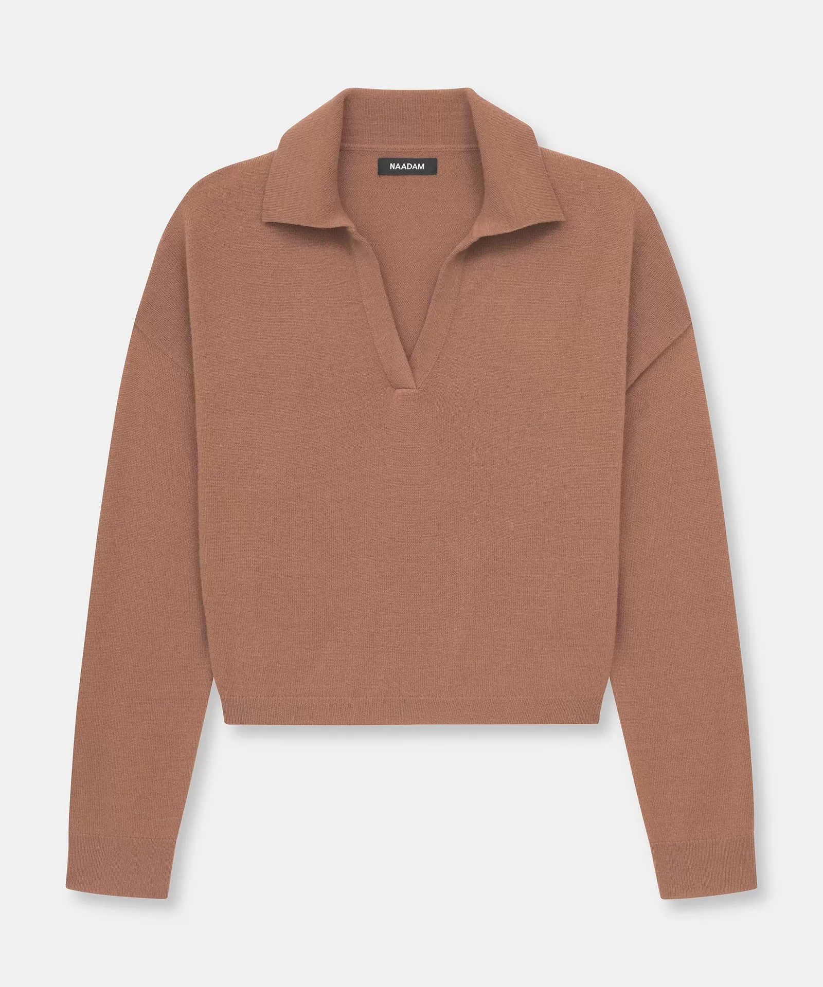 Signature Cashmere Polo Sweater