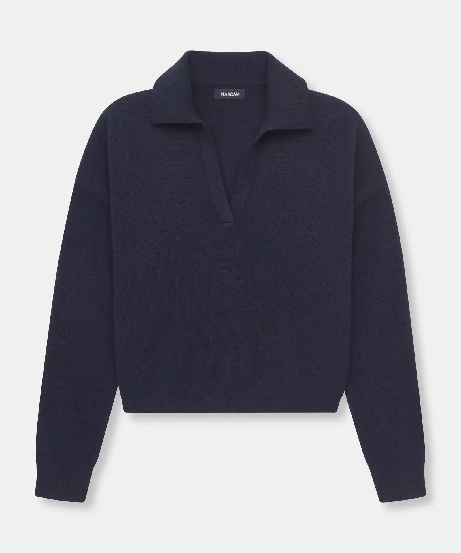 Signature Cashmere Polo Sweater