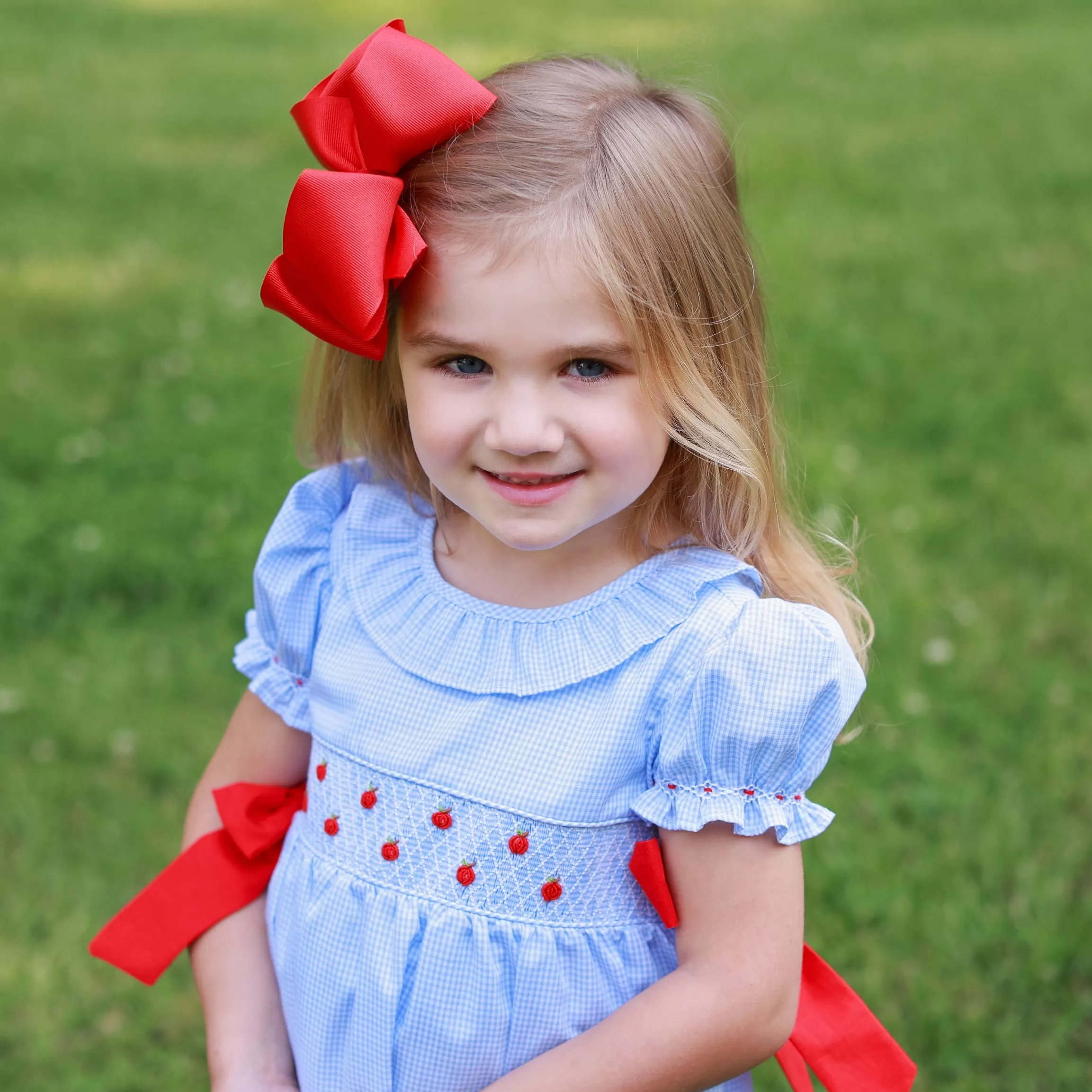 Smocked Apple Dress