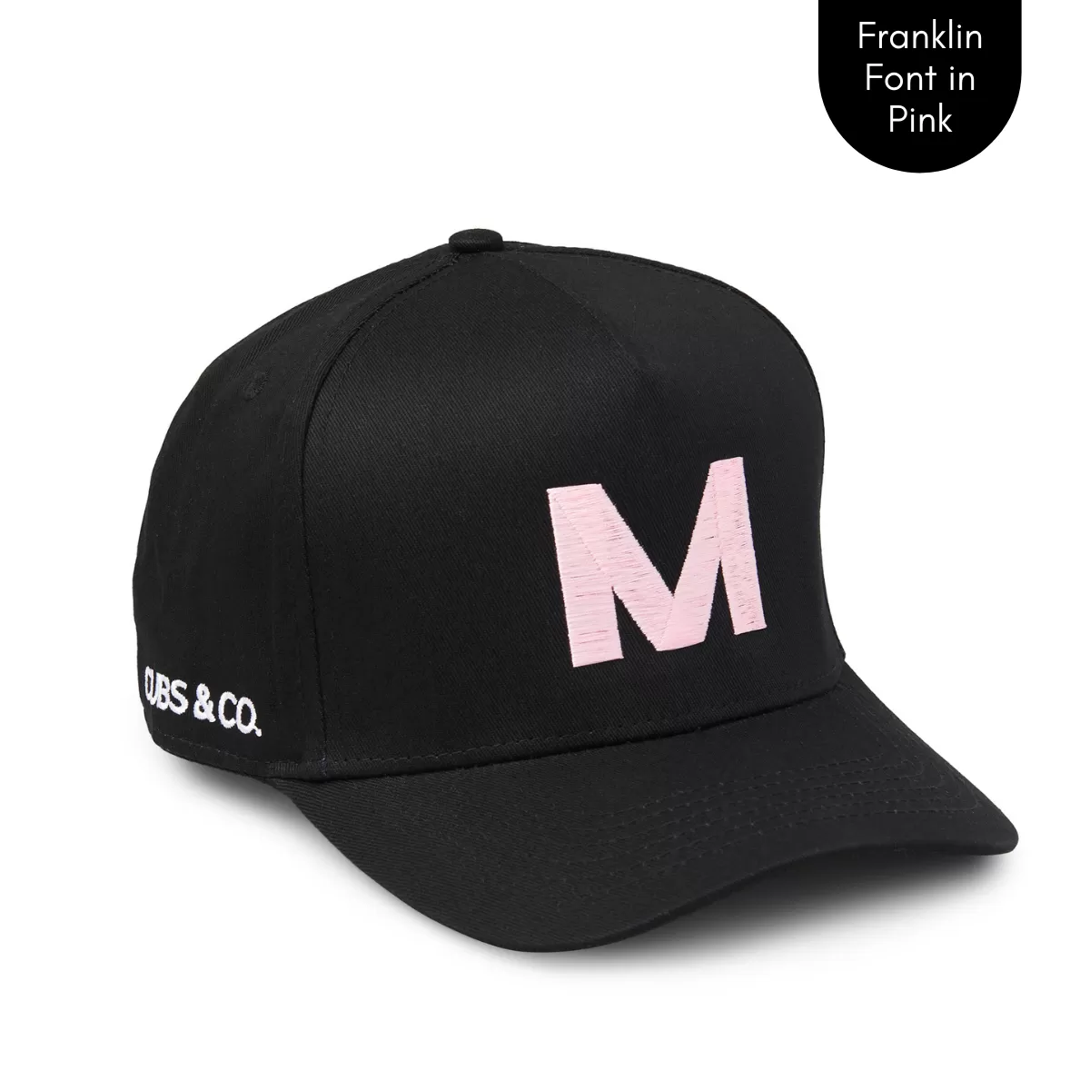 Snapback Hat - PERSONALISED (Kids-Adults) Black