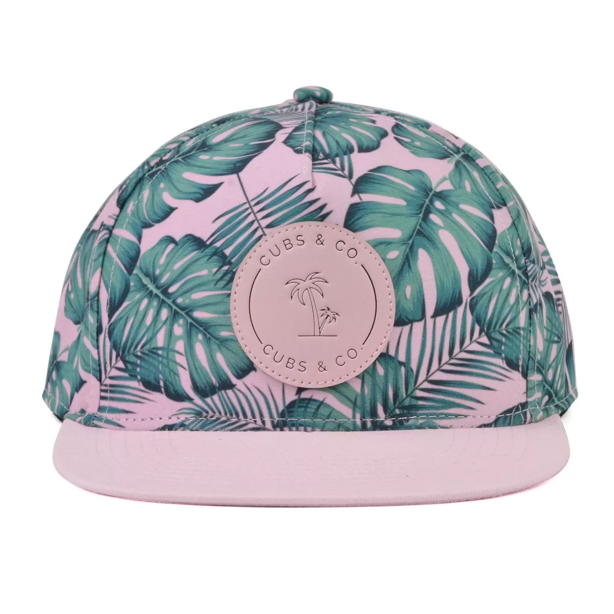 Snapback Hat - Tropical Leaf (Kids-Adults)