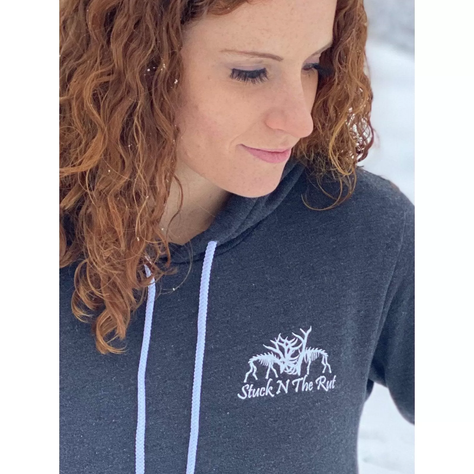 SNTR - Women's Wolf Hugger Hoodie - Clearance