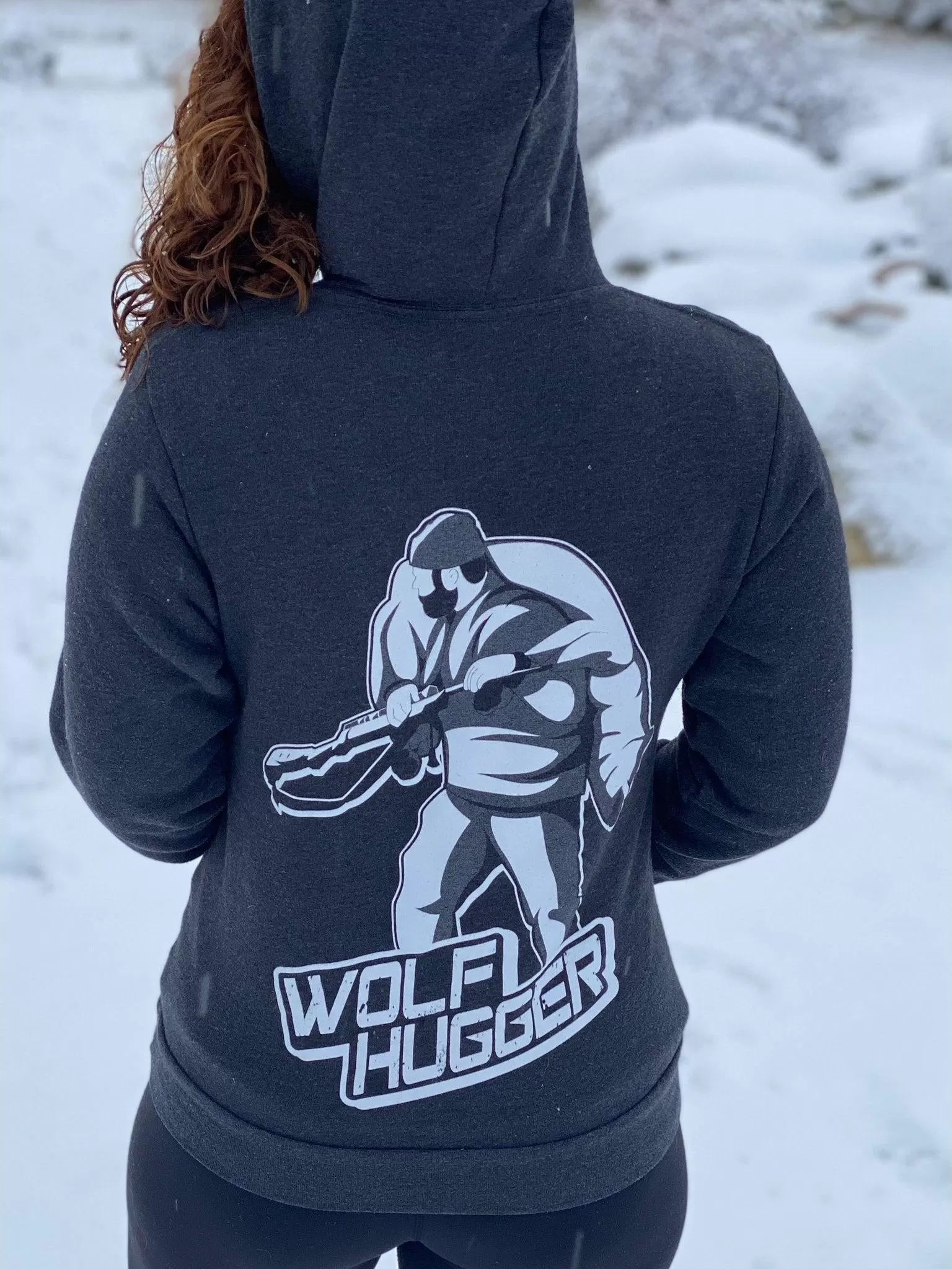 SNTR - Women's Wolf Hugger Hoodie - Clearance