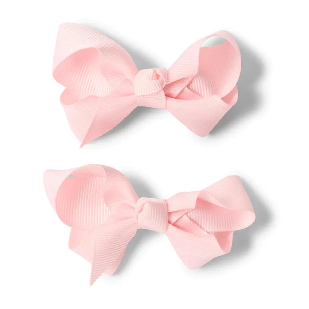 Snuggle Hunny Bow Hair Clips Pair ASSTD