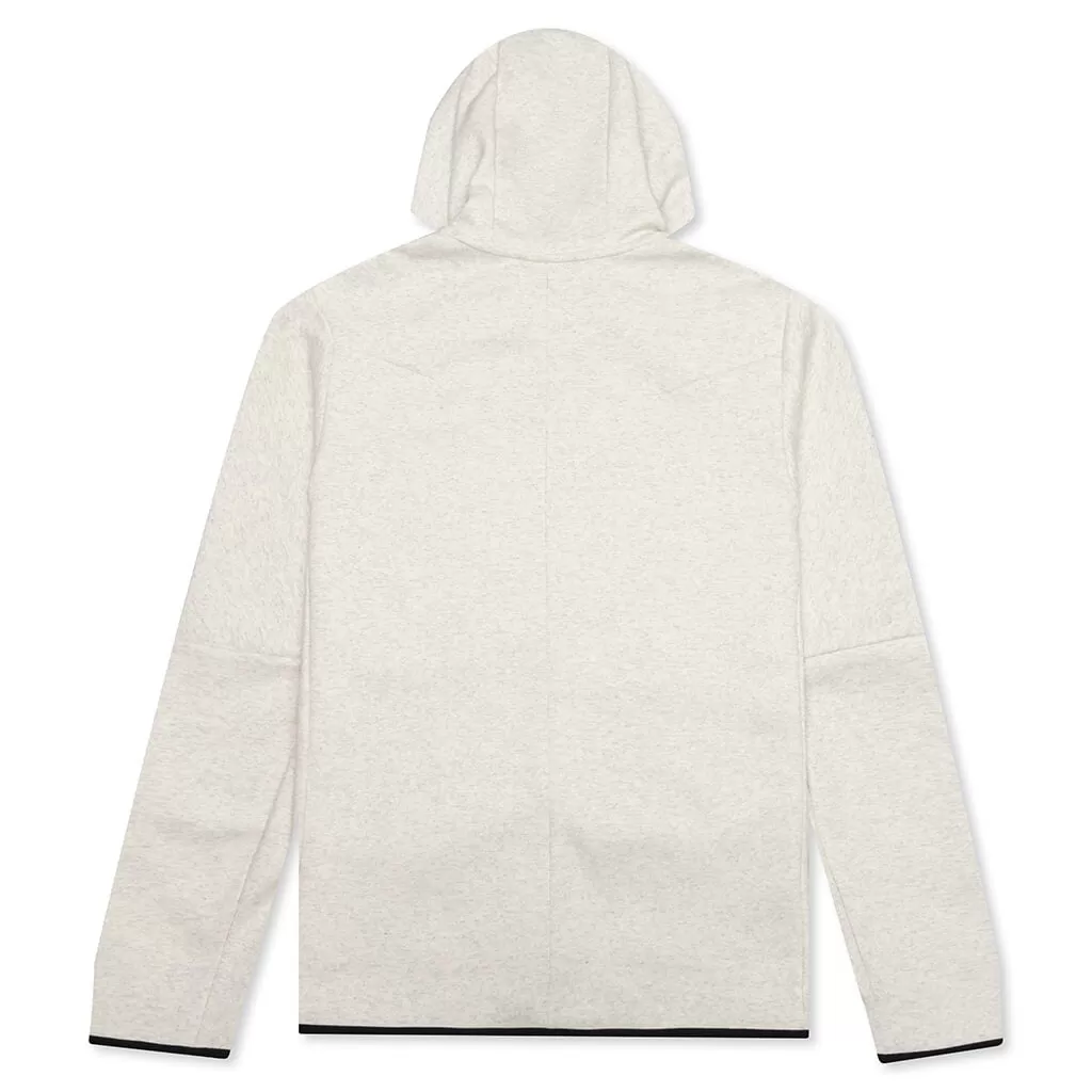 Sportswear Tech Fleece Full-Zip Hoodie - White/Heather