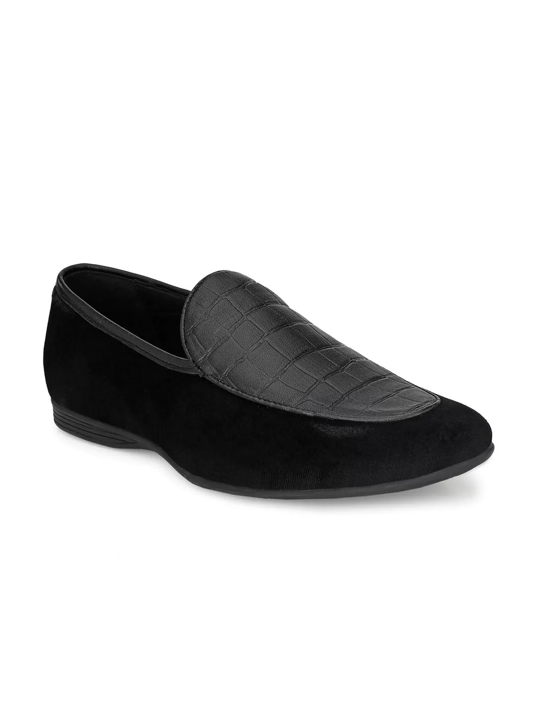 St.Barts Black Moccasin