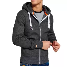 Superdry Orange Label Ziphood - Low Light Black Grit