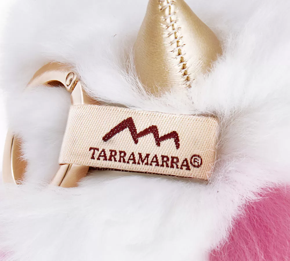 TARRAMARRA Fluffy Unicorn Keyring