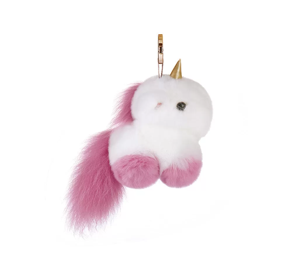 TARRAMARRA Fluffy Unicorn Keyring